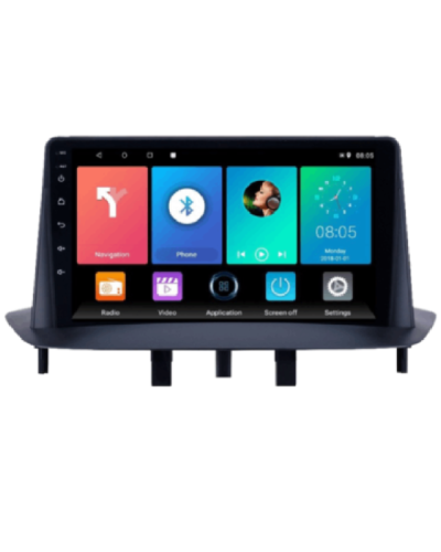 Android Car Monitor King Cool T18 3/32 GB DSP & Carplay For Renault Megane III 2008-2014