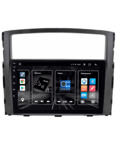 Android Car Monitor King Cool T18 3/32 GB DSP & Carplay For Mitsubishi Pajero 2006-2010 (Rockford)