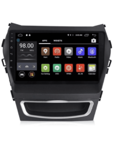 Android Car Monitor King Cool T18 3/32 GB DSP & Carplay For Hyundai Santa Fe 2013-2017 (Amplifier)