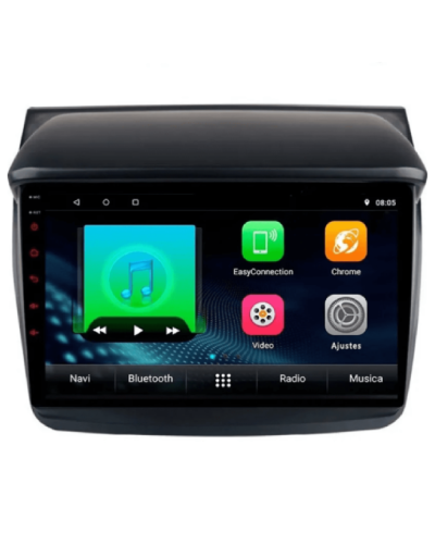 Android Car Monitor King Cool T18 4/64 GB DSP & Carplay For Mitsubishi L200 2008-2015