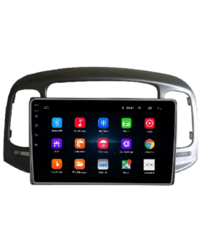 Android Car Monitor King Cool T18 4/64 GB DSP & Carplay For Hyundai Accent 2006-2011