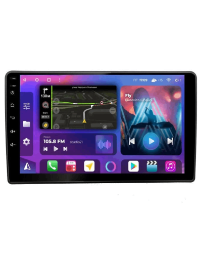 Android Car Monitor King Cool T18 4/64 GB DSP & Carplay for Nissan Sunny 2006-2012