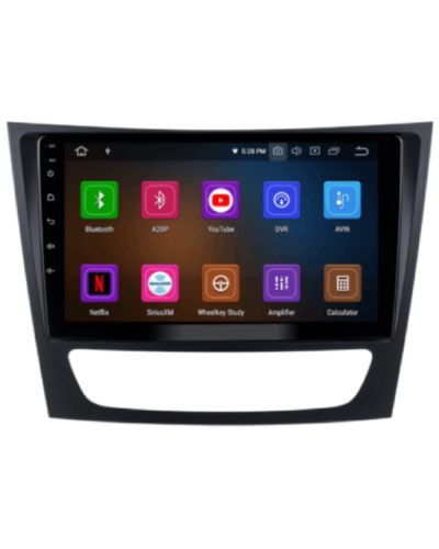 Android Car Monitor King Cool T18 4/64 GB DSP & Carplay For Mercedes W211 2003