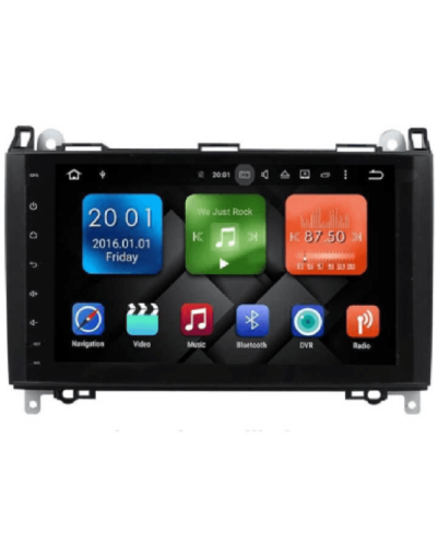 Android Car Monitor King Cool T18 4/64 GB DSP & Carplay For Mercedes Vito 2007-2010 (Multirul)
