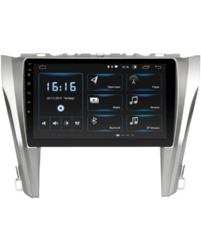 Android Car Monitor King Cool T18 4/64 GB DSP & Carplay For Toyota Camry 2015-2016 (Europe)
