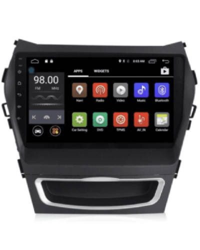 Android Car Monitor King Cool T18 4/64 GB DSP & Carplay For Hyundai Santa Fe 2013-2017 (Amplifier)