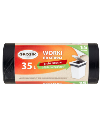 Zibil torbası Grosik 35 lt 15 ədəd 5900536220314