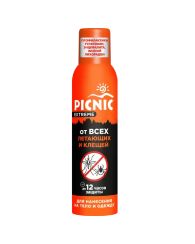 Uçan həşaratlara qarşı sprey Picnic Extreme 150 ml 4650056492401