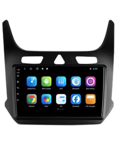 Android Car Monitor King Cool T18 3/32 GB DSP & Carplay for Chevrolet Cobalt 2011-2019