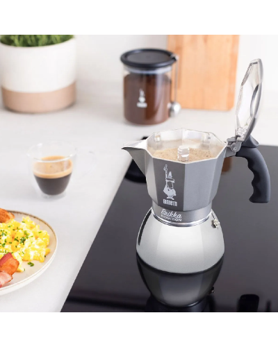 Qəhvədəmləyən Bialetti Moka Brikka 4TZ Induzione