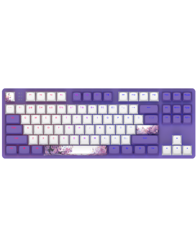 Gaming Keyboard Dark Project One 87 Violet Horizons G3MS Mech RGB / DPO87-GSH-DPUP-ANSI-UA