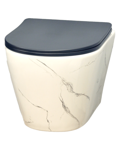 Unitaz Gold Banyo 911 White Pattern