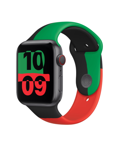 Apple 44 mm Black Unity Sport Band M/L / MUQ83ZM/A