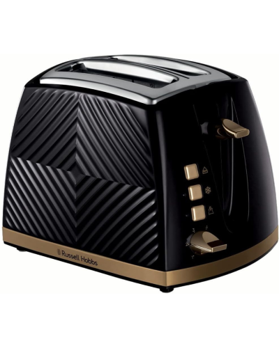 Toster Russell Hobbs 2639056 groove 2s black