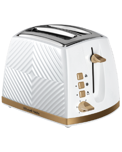 Toster Russell Hobbs 2639156 Groove 2s white