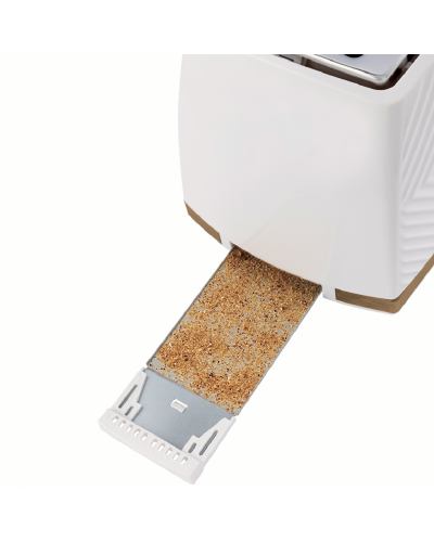 Toster Russell Hobbs 2639156 Groove 2s white