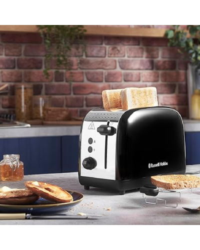 Toster Russell Hobbs 2655056 Colours plus 2s BLK