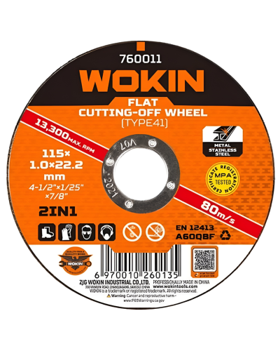 Kəsmə disk Wokin W760023