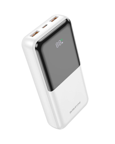 Power Bank Borofone BJ36A Time 22.5W+PD20W Fully 20000 mAh White