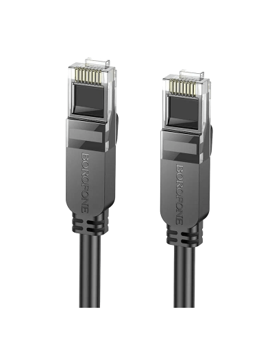 Lan Kabel Borofone 8 m BUS01 Black
