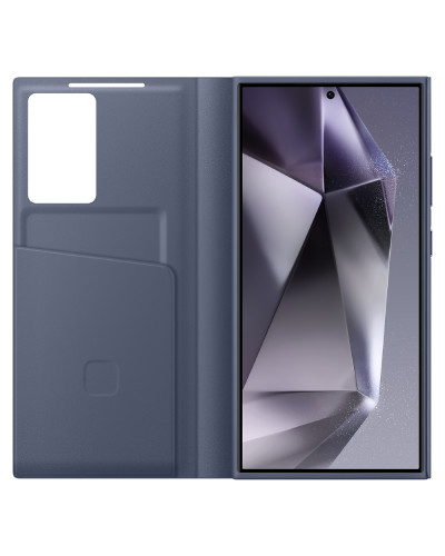 Qoruyucu örtük Samsung S24 Ultra Smart View Wallet Violet EF-ZS928CVEGRU