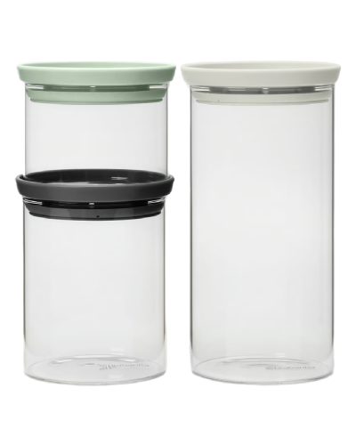 Brabantia Dairəvi Saxlama Qabı Dəsti 3 ədəd 100550