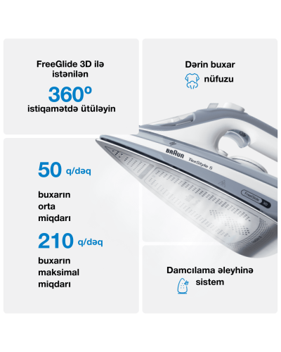 Ütü Braun SI5078GY