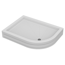 Duş altlığı Lavanna Klassik Yarım oval (Sol) KL 855 130×90 sm