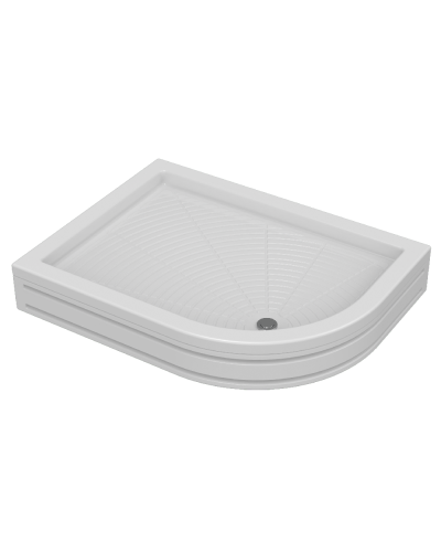 Duş altlığı Lavanna Klassik Yarım oval (Sol) KL 855 130×90 sm