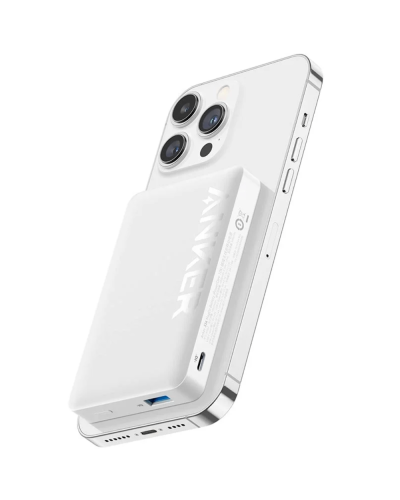 Anker Powerbank 334 Magnetic 10000 mAh White / A1642H21