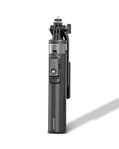 Selfi çubuğu Porodo 135CM Extendable with detachable light 4 led tripod Black / PD-SLSTL-BK