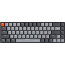 Klaviatura Porodo 68-keys wireless mechanical  (ENG/ARB) Gray / PD-MCOKB-GY