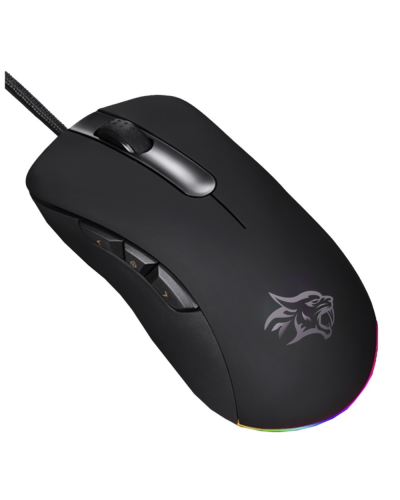 Gaming mouse Porodo BlackHawk 8D Wired Black / PDX318-BK
