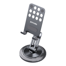 Porodo Allow X Carbon Fiber Phone Stand Grey / PD-ACPS360-GY