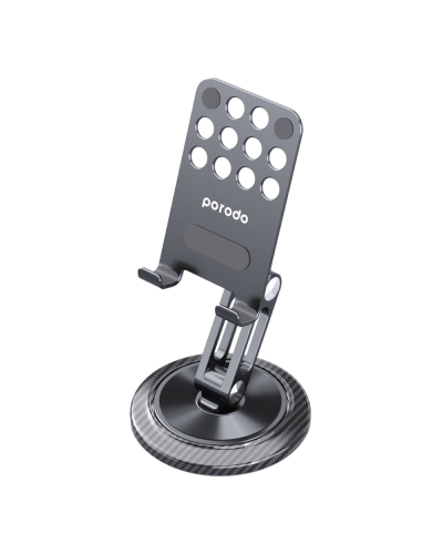 Porodo Allow X Carbon Fiber Phone Stand Grey / PD-ACPS360-GY