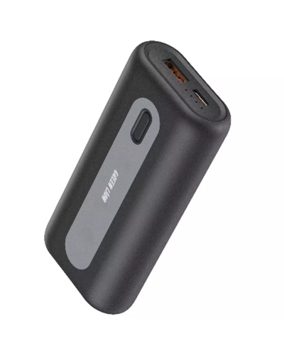 Green Lion 2IN1 Powerbank 10000 mAh With Wireless Watch Charger 2.5W Black / GN2N1OPB10KBK