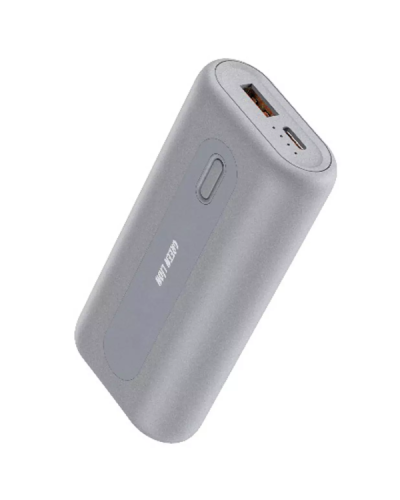 Green Lion 2IN1 Powerbank 10000 mAh with Wireless Watch Charger 2.5W Gray / GN2N1OPB10KGY