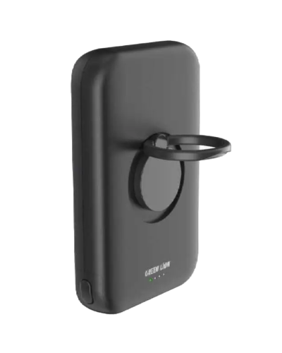 Green Lion Power Ring Fast Charging Powerbank 5000 mAh PD 20W Black / GNPRINGPB5KBK