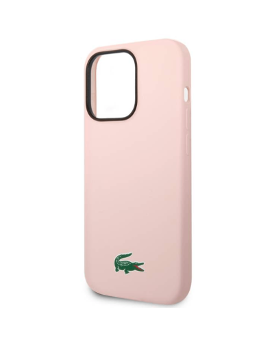 Qoruyucu örtük Lacoste MagSafe Silicone iPhone 15 Pro Max Pink LCHMP15XSLOI