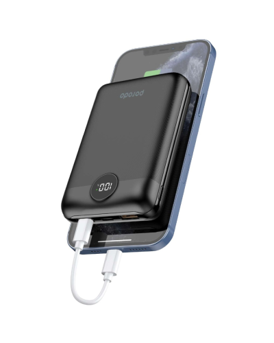 Power Bank Porodo Super Compact 20000 mAh PD 20W QC3.0 Black PD-PBFCH007-BK