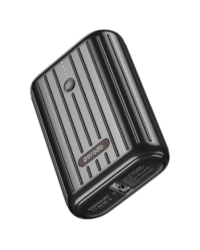 Power Bank Porodo 10000 mAh QC3.0 PD 20W Black PD-PBFCH001-BK