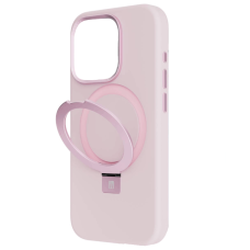 Qoruyucu örtük Levelo Iris Pro Liquide Silicone iPhone 15 Pro Pink LVLIPS15PPK