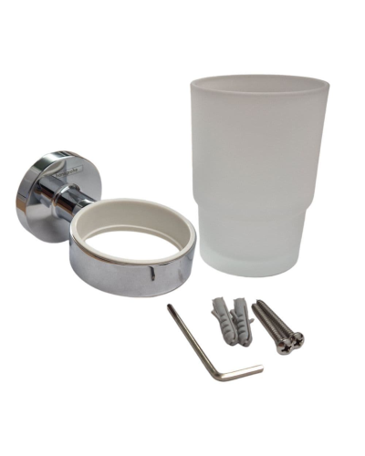 Diş fırçaları üçün stəkan Hansgrohe 41718000