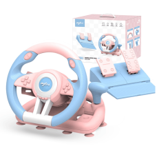PXN V3 Pro Racing Wheel+ Pedals PS4/XBOX One/PC Pink/Blue