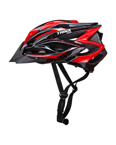 Trinx Go Helmet L - Black-Red