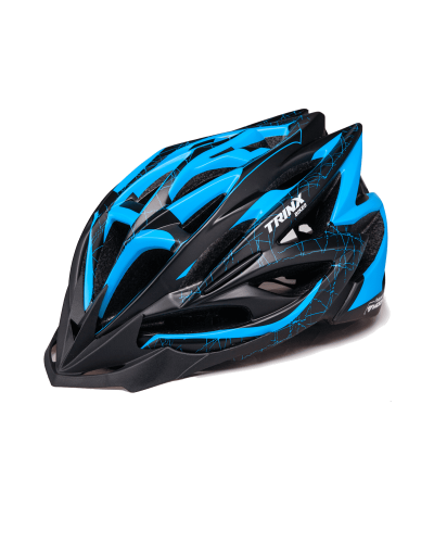 Trinx Go Helmet L - Black-Blue