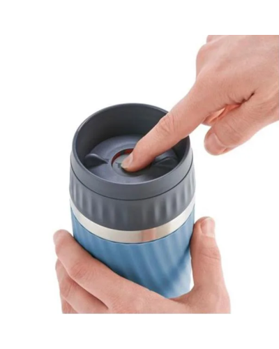 Termos TEFAL Travel mug easy twist mavi 0.36 LT 3110600439