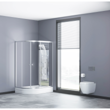 Yarım oval duşaltlıq üstü duş kabin Kabinex KL 852 140×90×180 sm Sağ