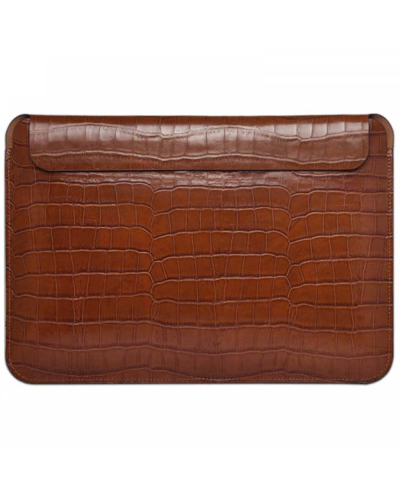 Çexol Wiwu 13.3” Skin Croco Geniunie Leather Brown