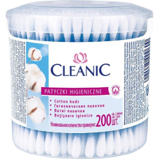 Pambıq çubuqları Cleanic dairəvi 200 əd 5900095000600